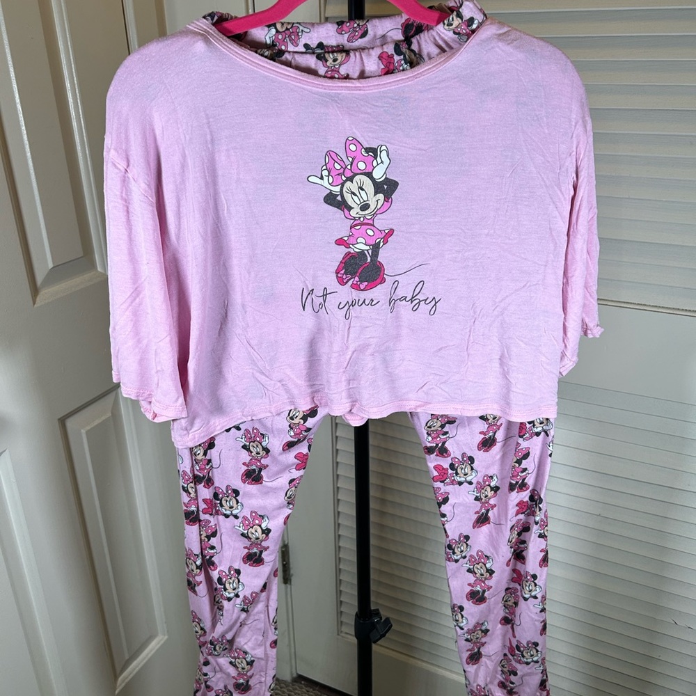 Disney Pink Pajamas Set of 2 Mini Mouse